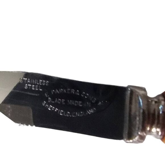 Sheffield england, set of two antler handled knives - Picture 4 of 6